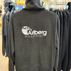 Arlberg Independent leichte Surf-Kapuzenjacke mit durchgehendem Reißverschluss für Erwachsene