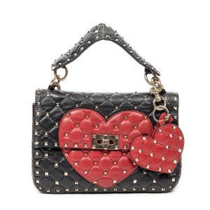 Rockstud Spike Tasche mit Kette