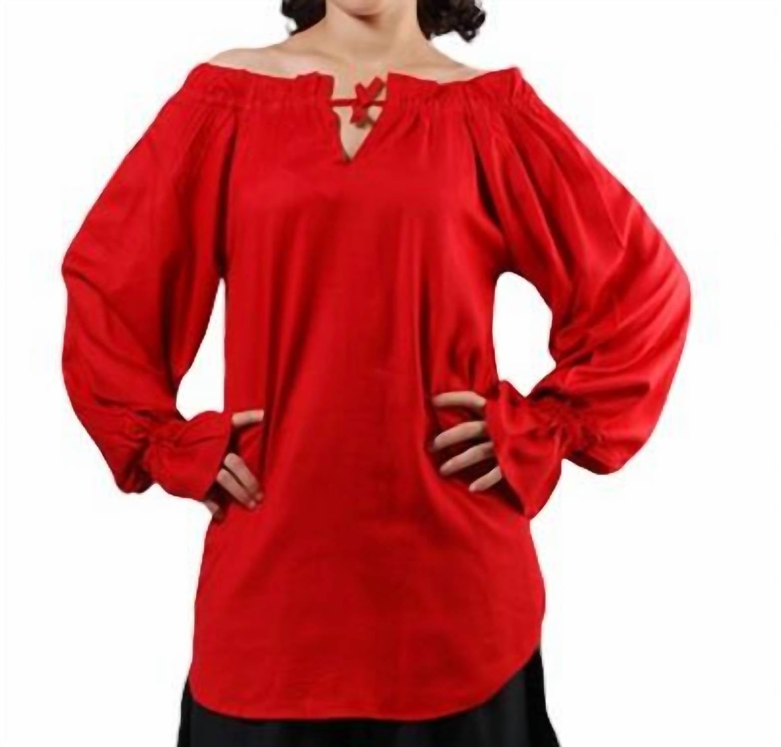 Mcgreedy Pirate Bluse in Rot