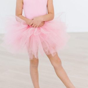 Bubblegum Tank Ballettbody mit Tutu – Rosa