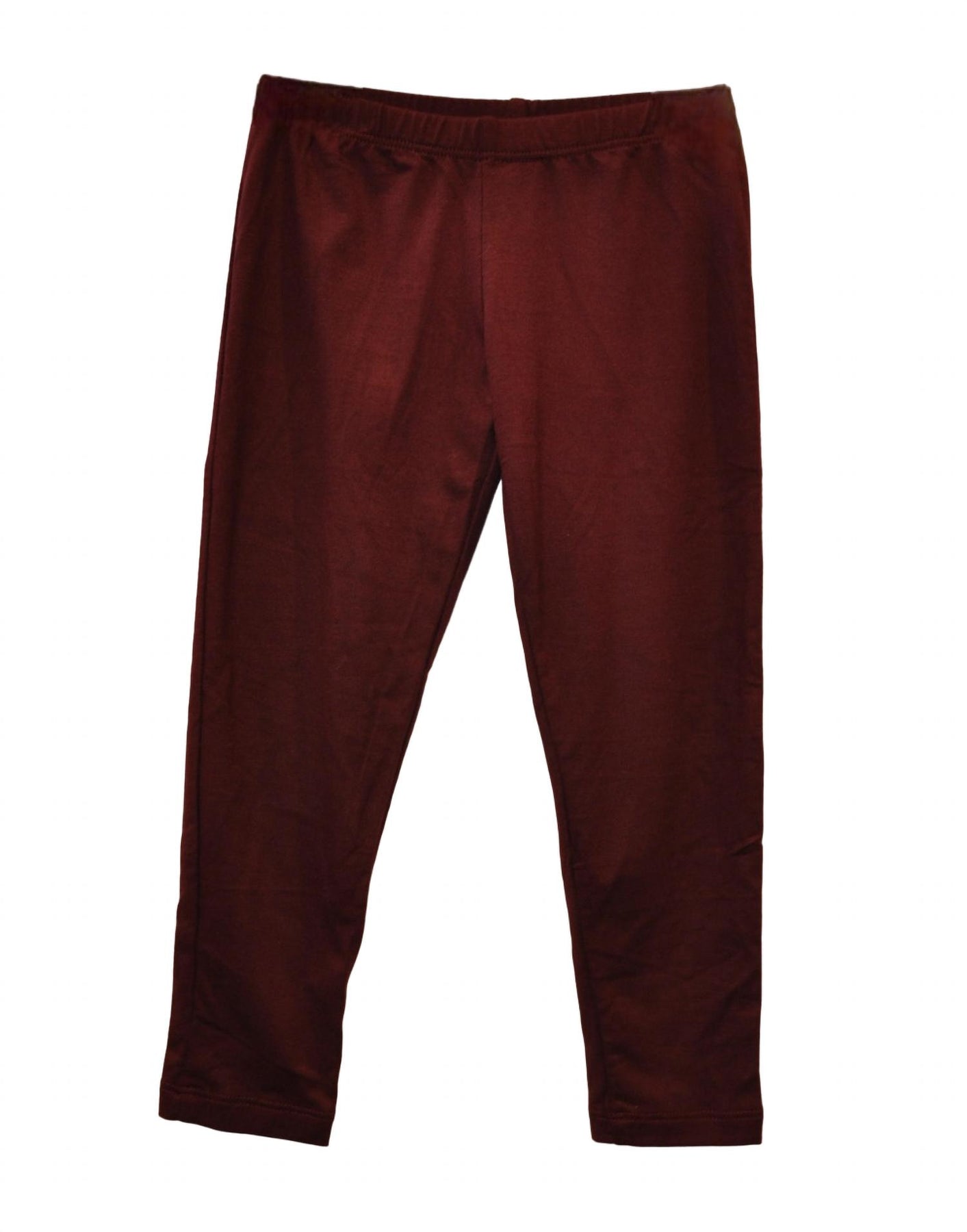 Mädchen-Leggings zum Hineinschlüpfen – Burgunderrot – 7733777367100