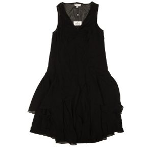 Opening Ceremony Chiffonkleid in Schwarz