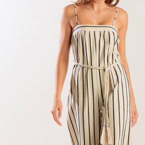 JUST THE BEGINNING gewebter Jumpsuit