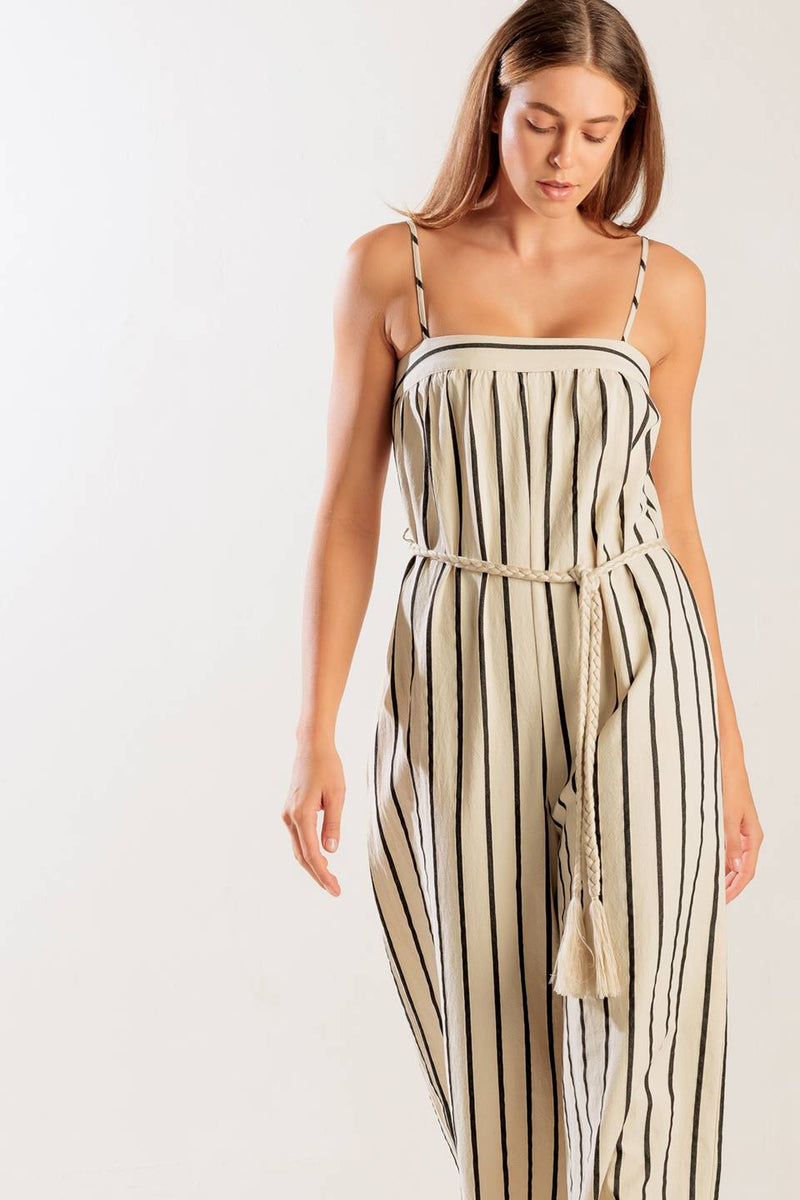 JUST THE BEGINNING gewebter Jumpsuit
