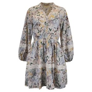 Maje Rapsodia Multicolor 7733640888380 Minikleid – Dschungelmuster, Baumwolle
