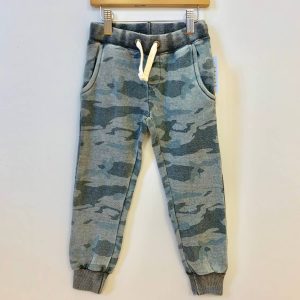 ' Sweathose – Tarnmuster, Kinder, Grau