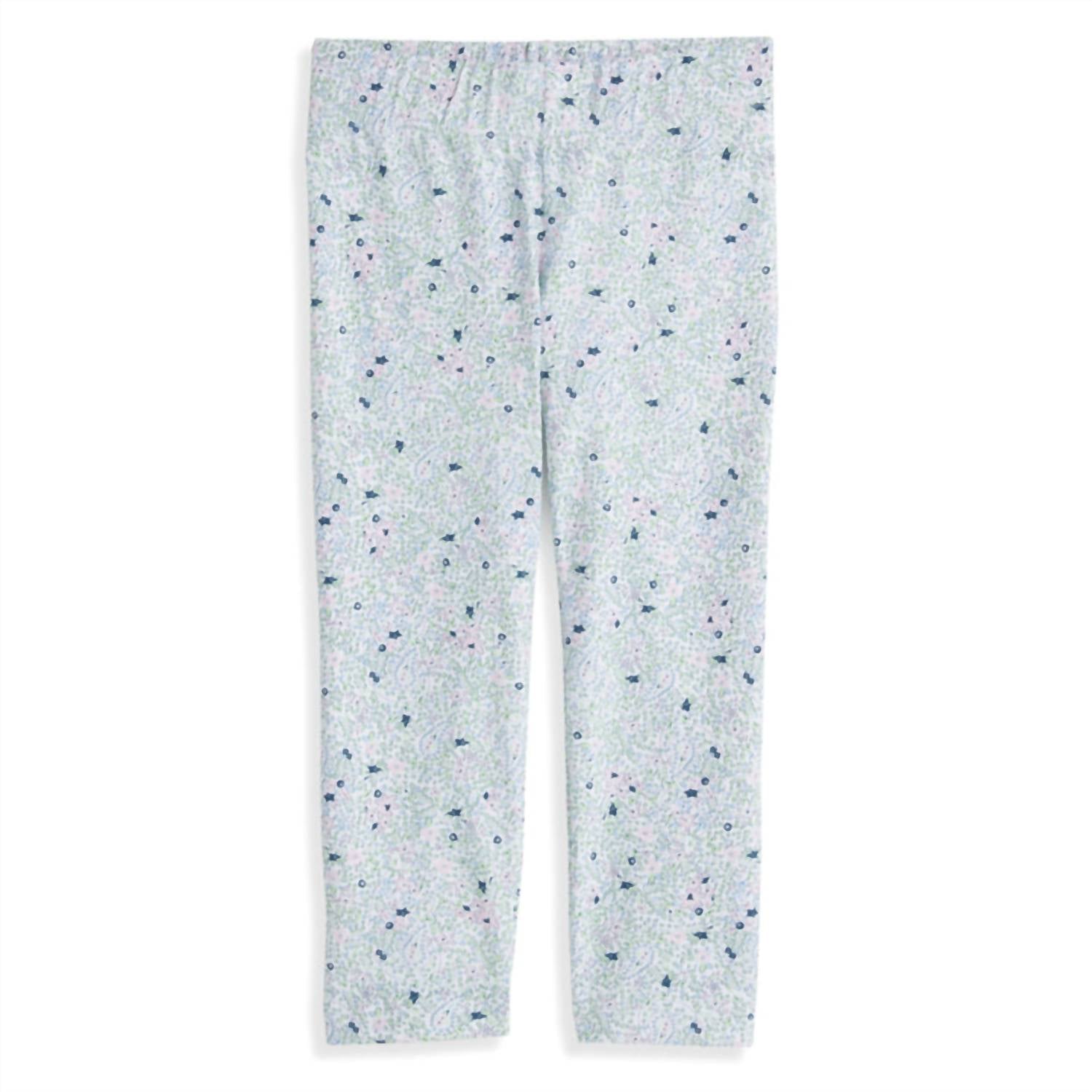Bedruckte Mädchen-Leggings – Forget Me Not – 7733851291708