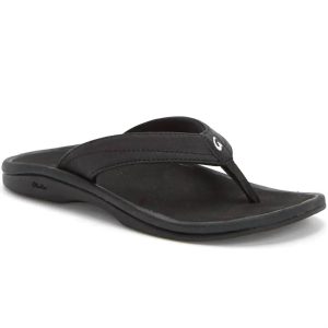 Ohana Beach Damen Sandalen – Schwarz/Schwarz
