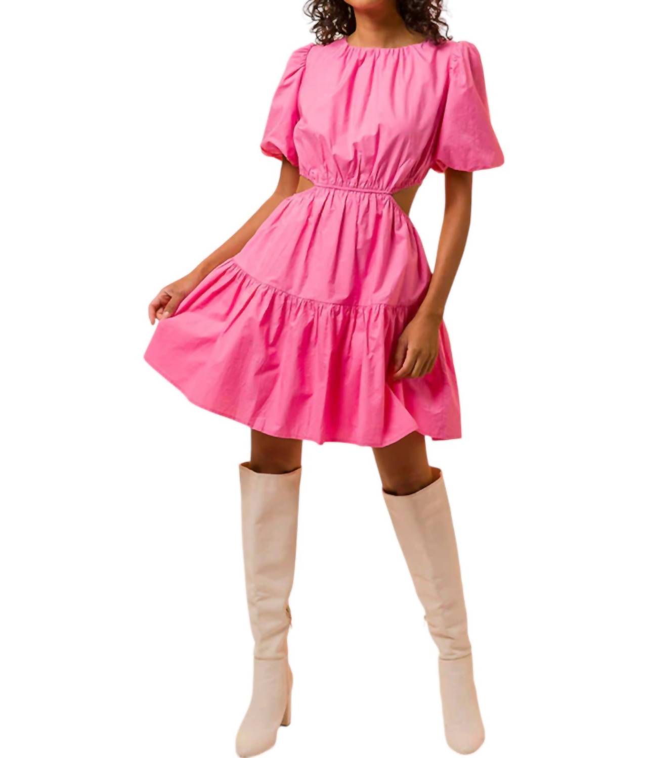 Jenna Kleid – Rosa
