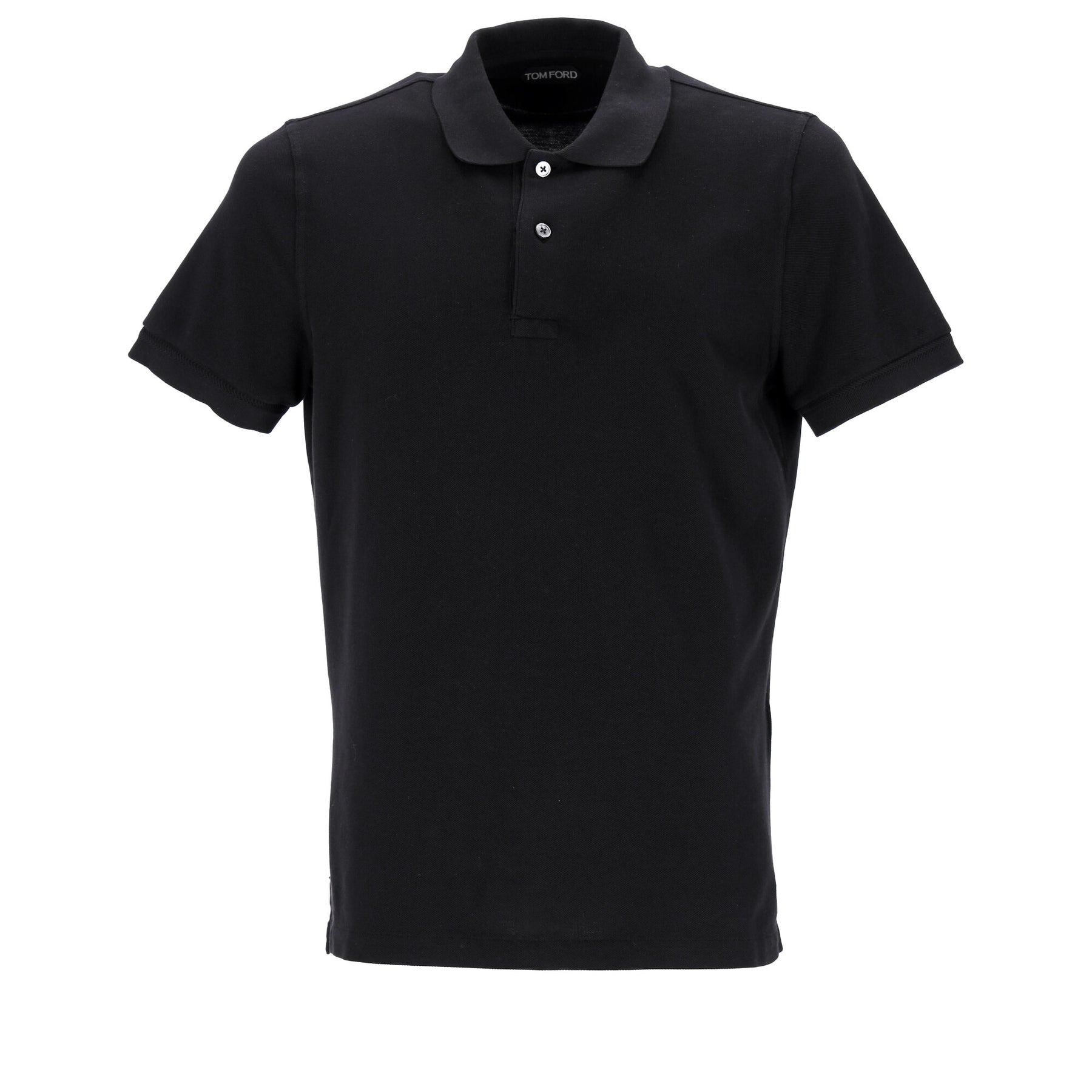Tom Ford Poloshirt – Schwarz, Baumwolle, 7748657709116