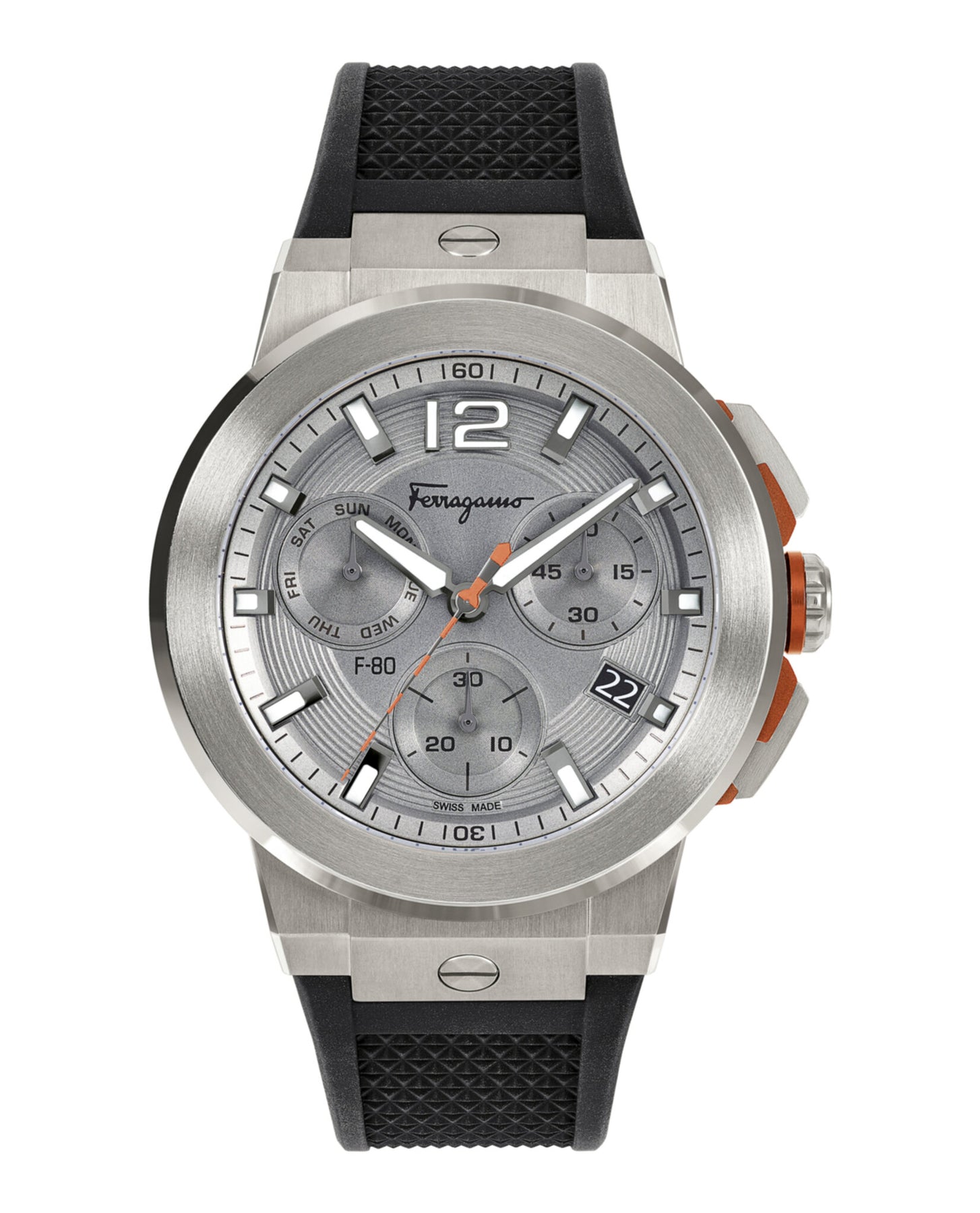 F-80 Titanium Tech Armbanduhr – Silikon, 7785058795580