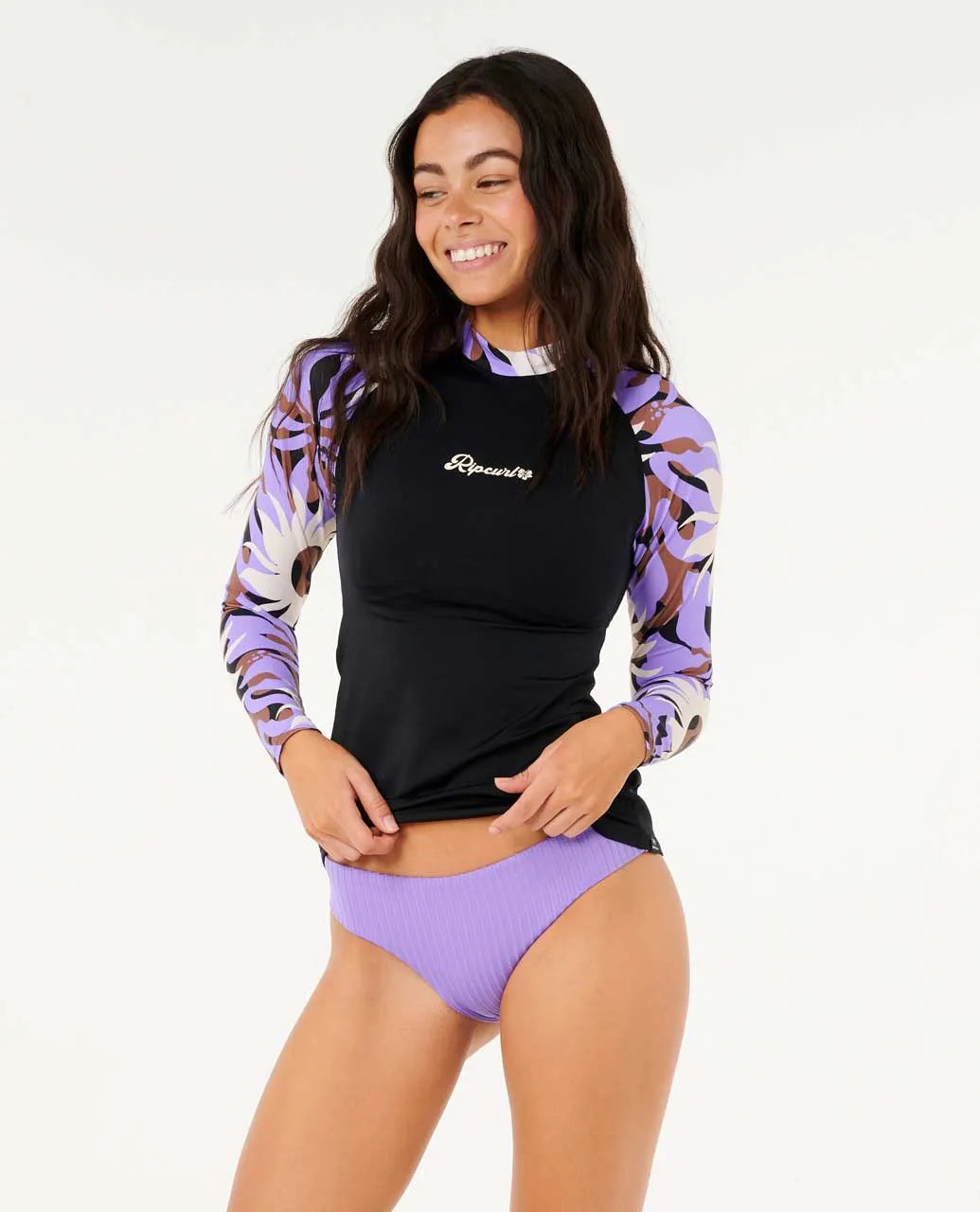 Rip Curl Cala Nights Damen-Langarm-Rashguard