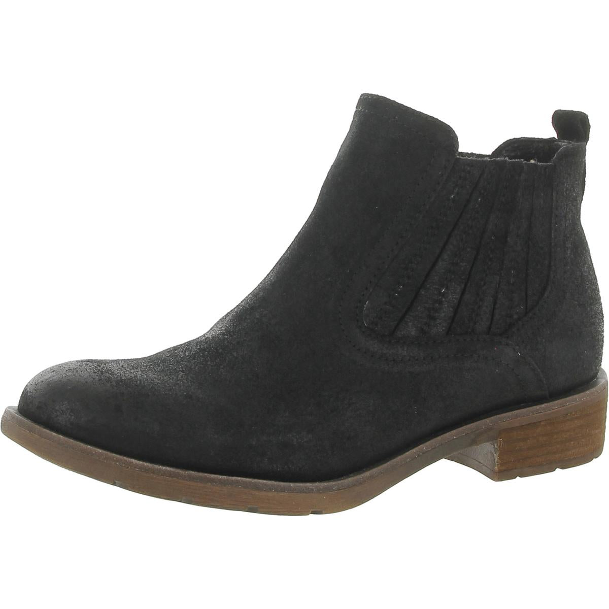 Chelsea-Stiefeletten – Veloursleder