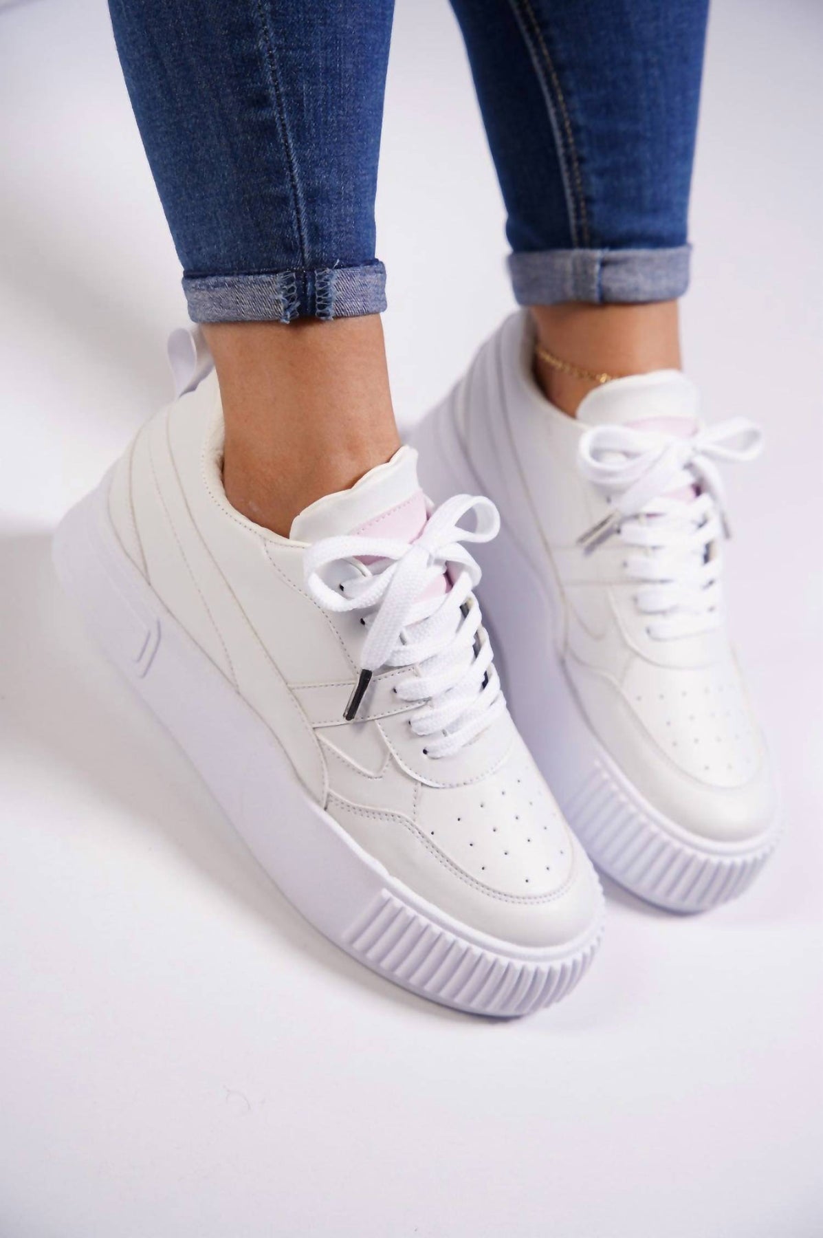 Rebel 1 Damen-Sneaker – Weiß – 7733810659388