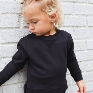 Black Terry Dream Pullover