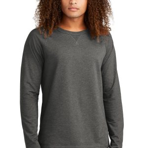 District – Sweatshirt mit Rundhalsausschnitt, sehr leichte Ausführung, French Terry, Langarm – DT572