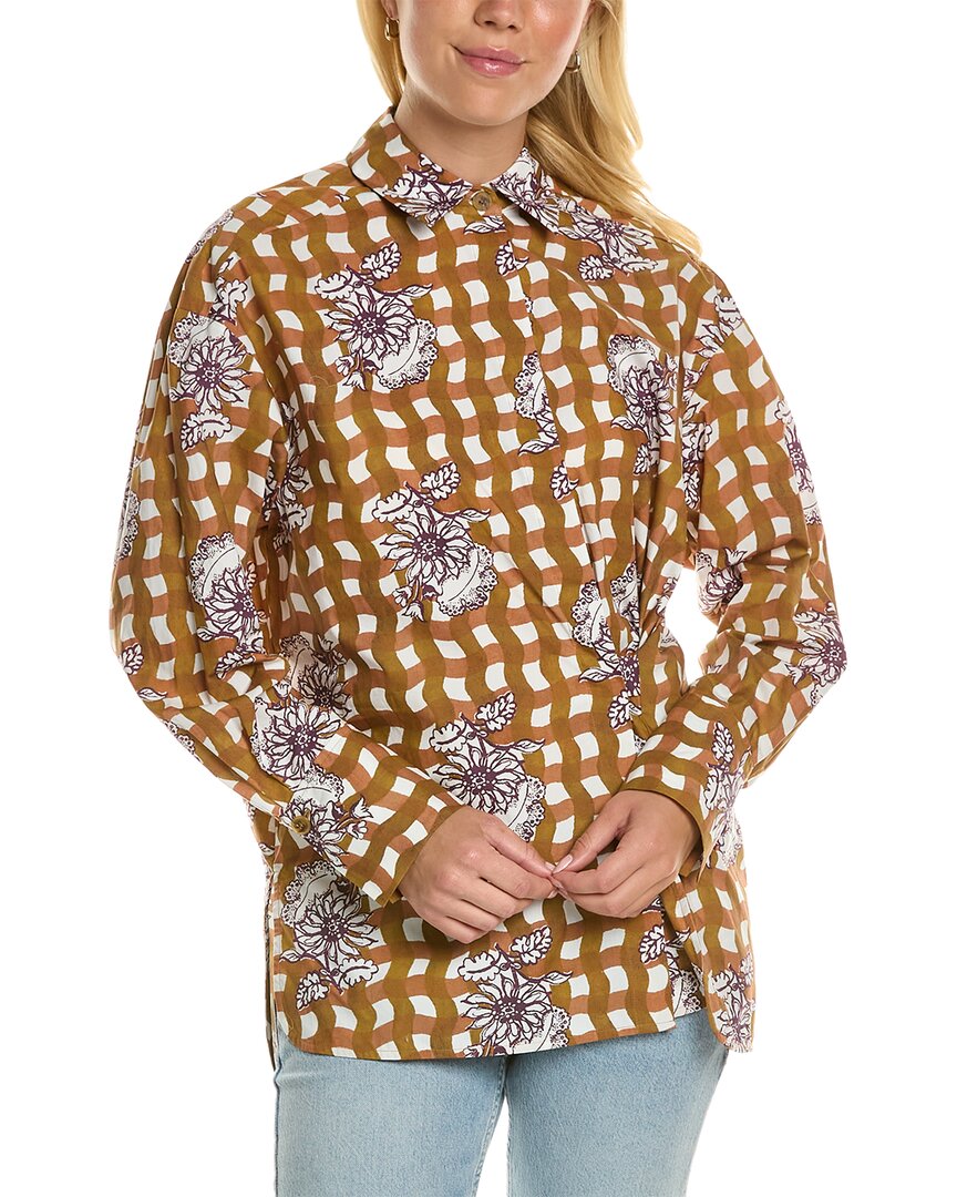 Rebecca Taylor Gingham Daisy Hemd