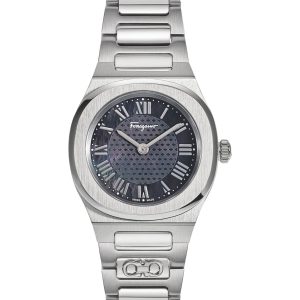 Ferragamo Elliptical Armbanduhr – Perlmutt, 7785055846460