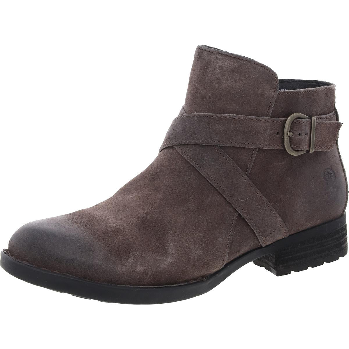 Trinculo Stiefeletten – Nubuk, Reißverschluss
