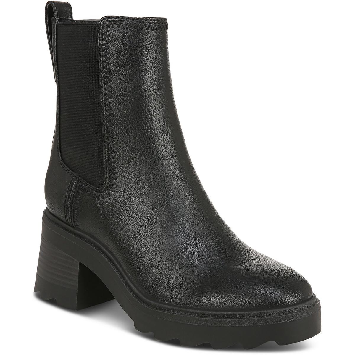 Teresa Kunstleder-Chelsea-Stiefeletten