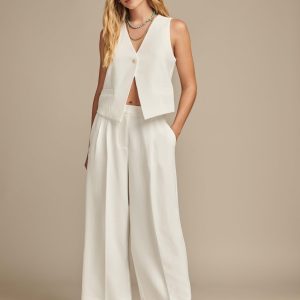 Lucky Brand verkürzte Damen-Poly-Hose – 7733835595836