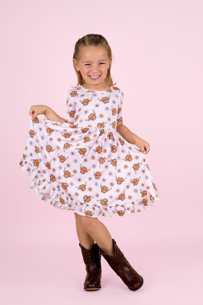 EXCLUSIVE HIGHLAND CUTIE Dream-Kleid mit Rüschen