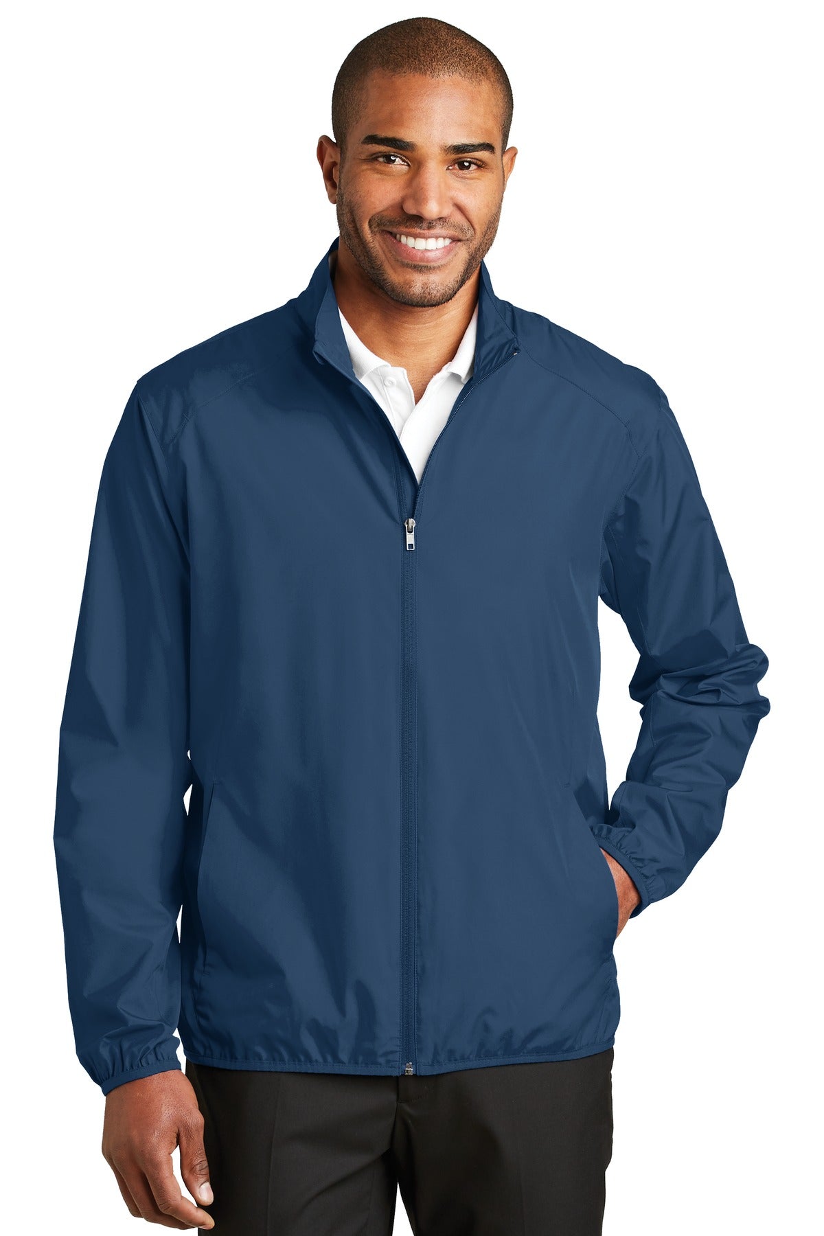 Port Authority Zephyr Jacke mit durchgehendem Reißverschluss – J344