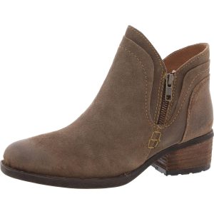Malta II Stiefeletten – Reißverschluss, Veloursleder