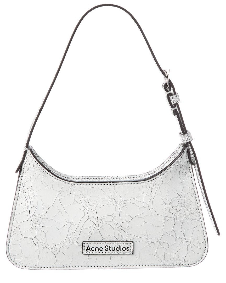 Acne Studios Platt Micro Leder-Schultertasche – 7732453277756