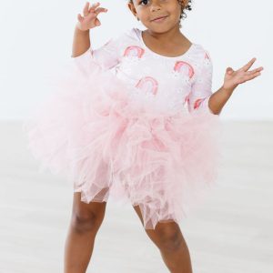 Fun Flowers 3/4 Ballettbody mit Tutu