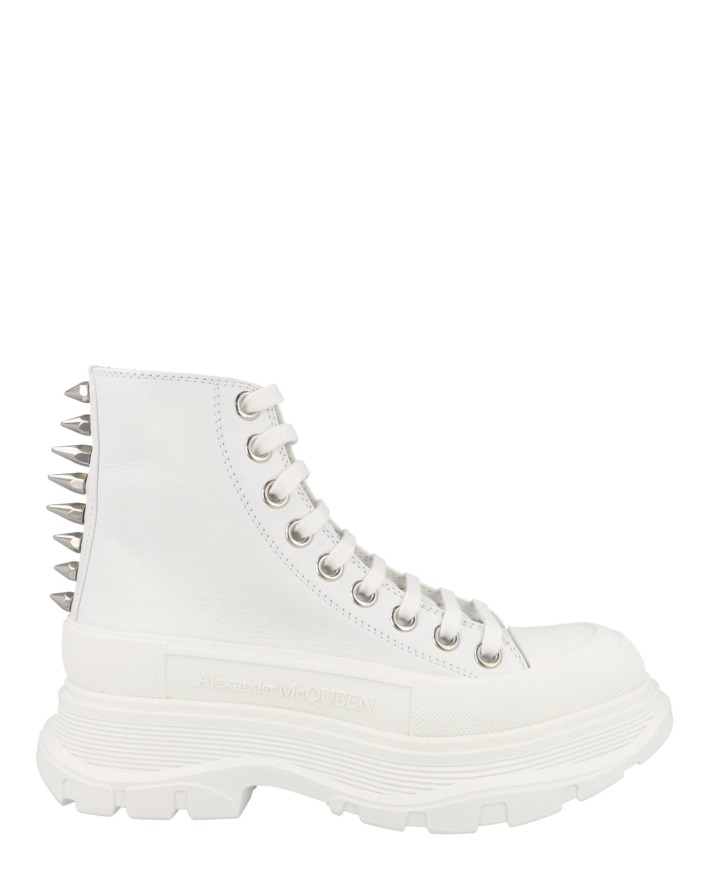 Slick Stiefel – Nietenbesatz, Profilsohle
