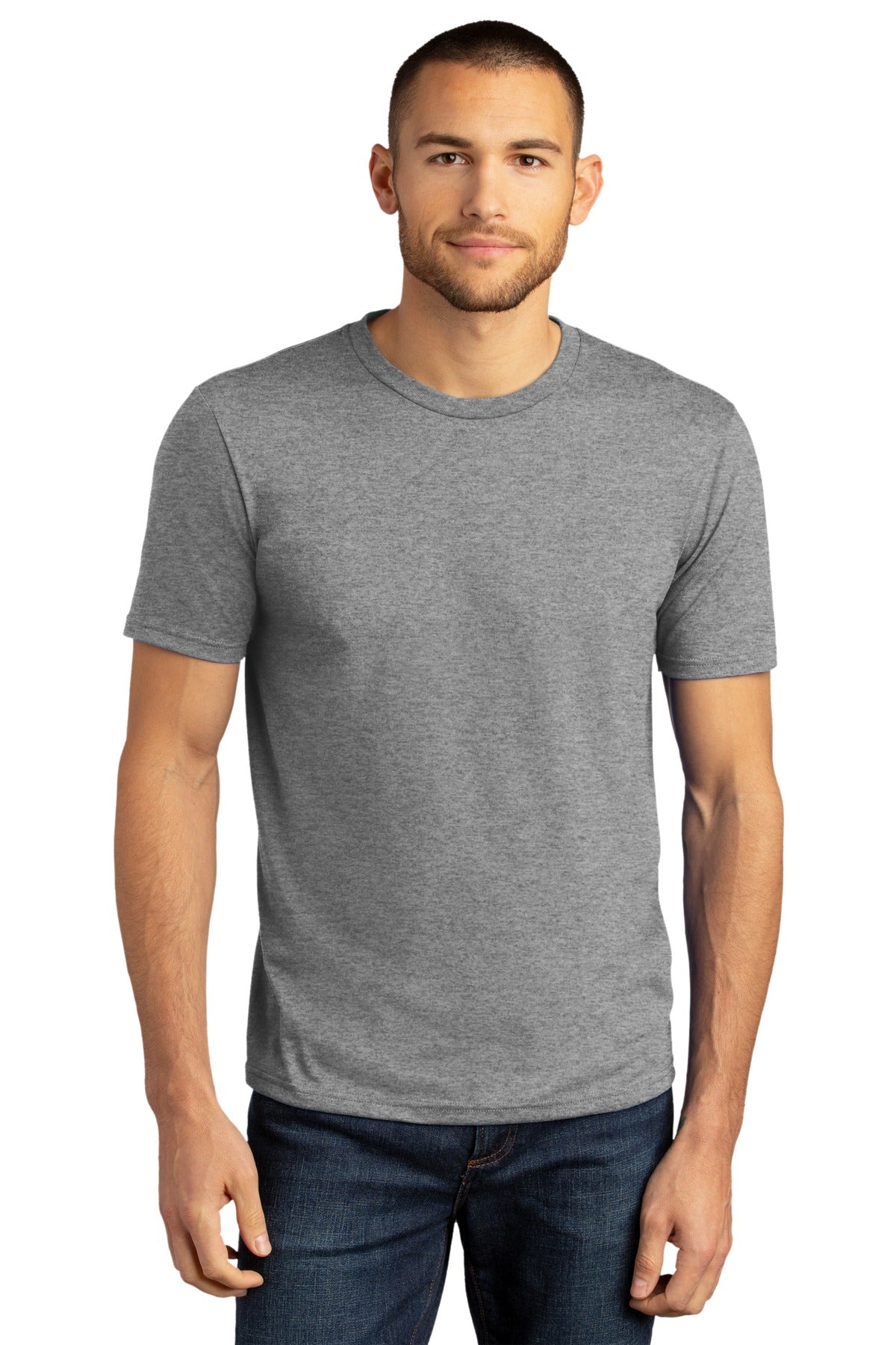 District DM130DTG Herren-T-Shirt Perfect Tri DTG