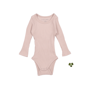 Langärmeliger Einteiler in Mauve