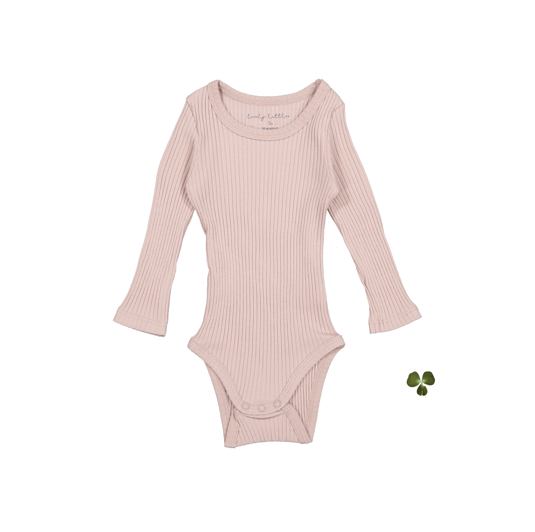 Langärmeliger Einteiler in Mauve
