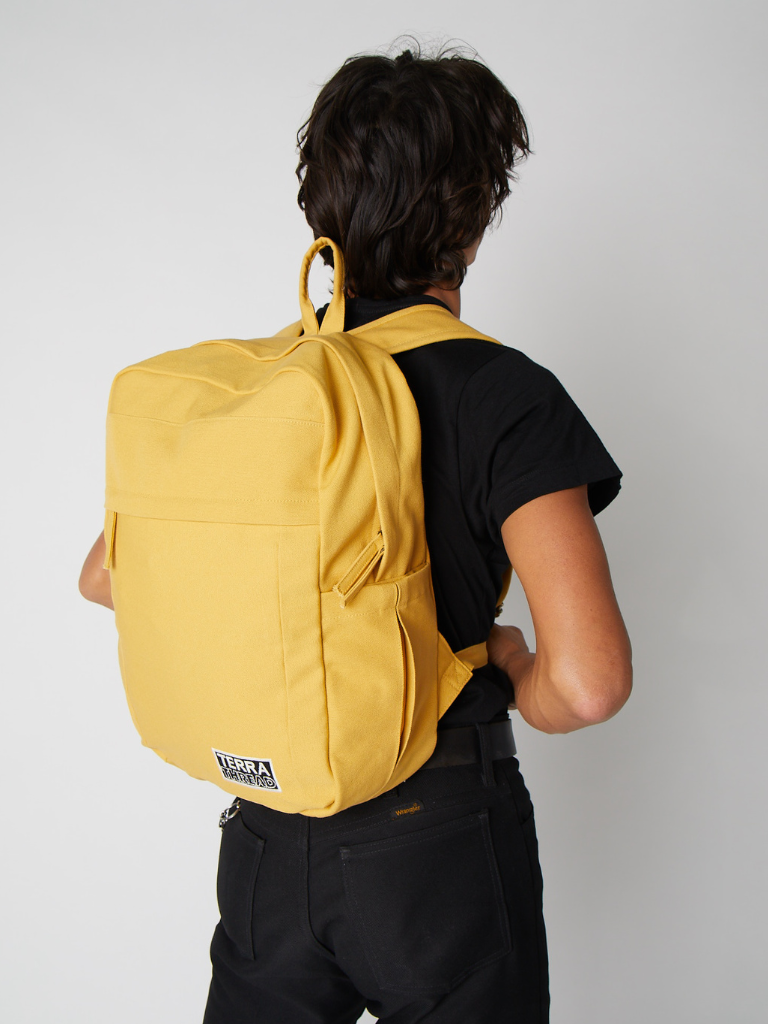 Terra Thread Earth nachhaltiger GOTS-Rucksack aus Bio-Baumwolle