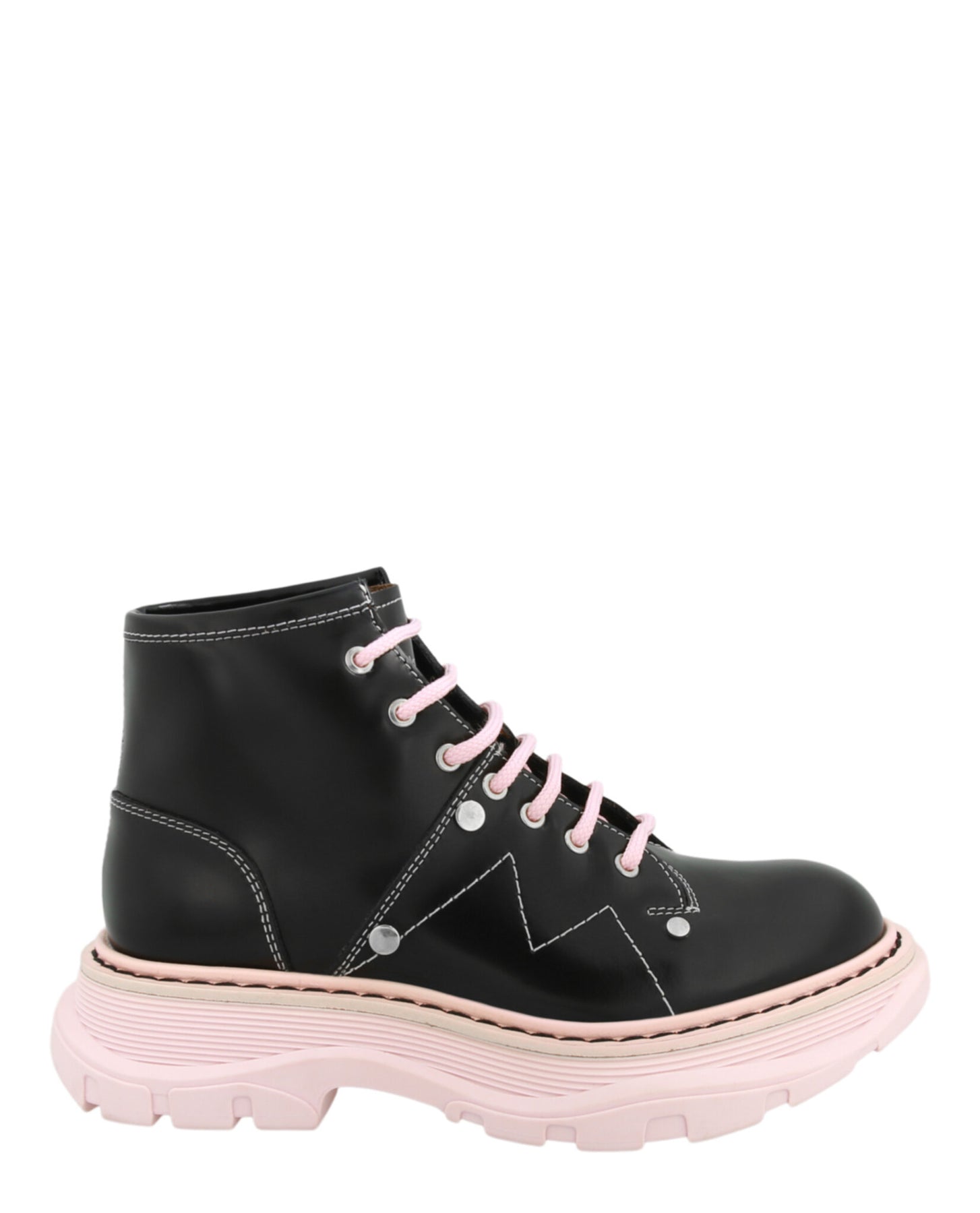 Slick Stiefel – Schnürung, Profilsohle
