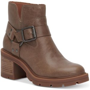 Slyvin Stiefeletten – mit Reißverschluss, Leder