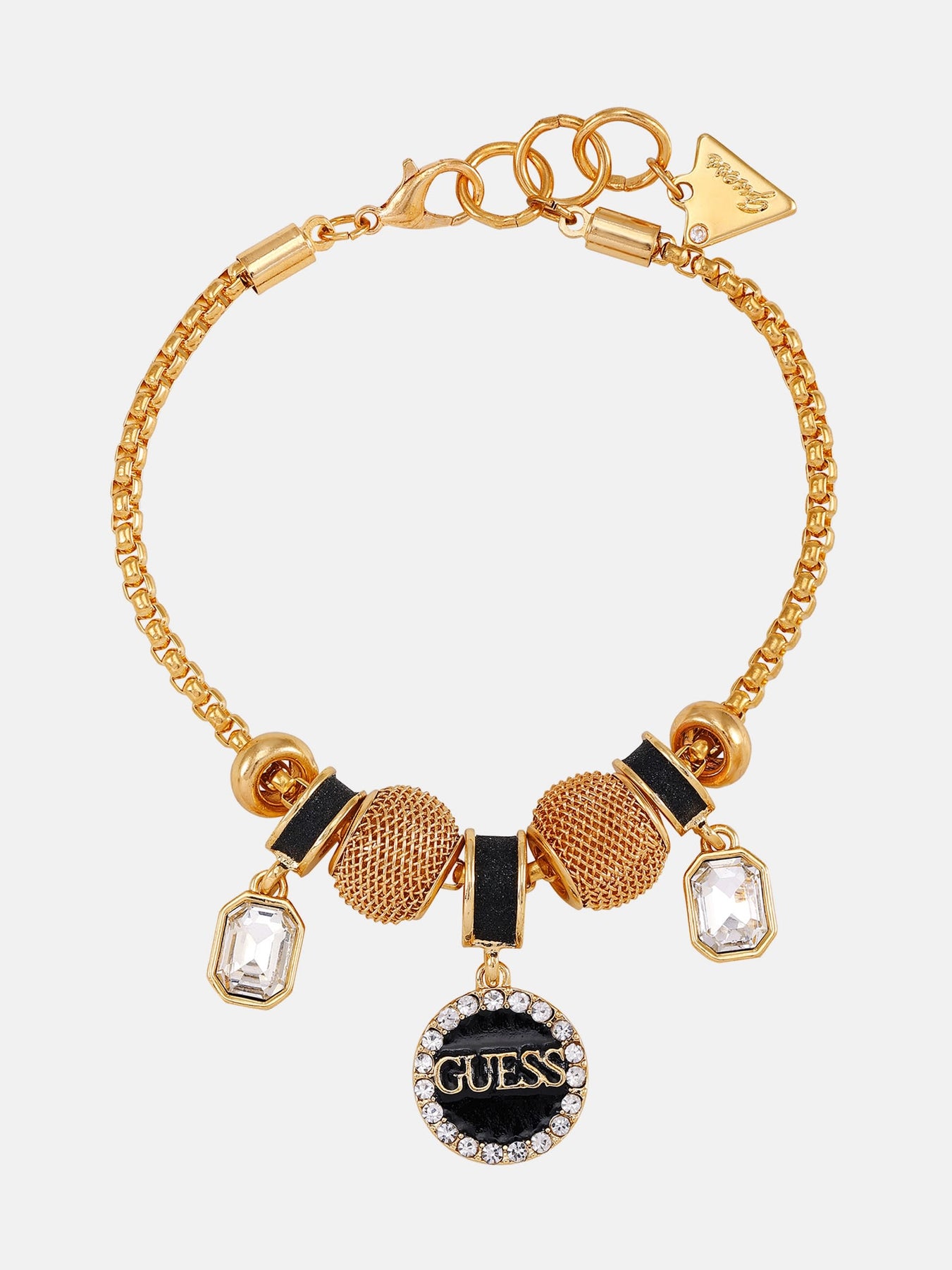 Armband – goldfarben, Set in Box, Logo