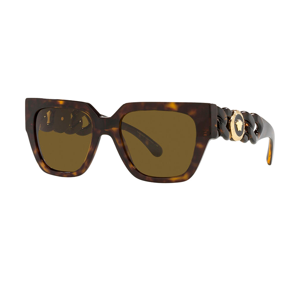 Versace VE 4409F 108/73 quadratische Damen-Sonnenbrille, 53 mm
