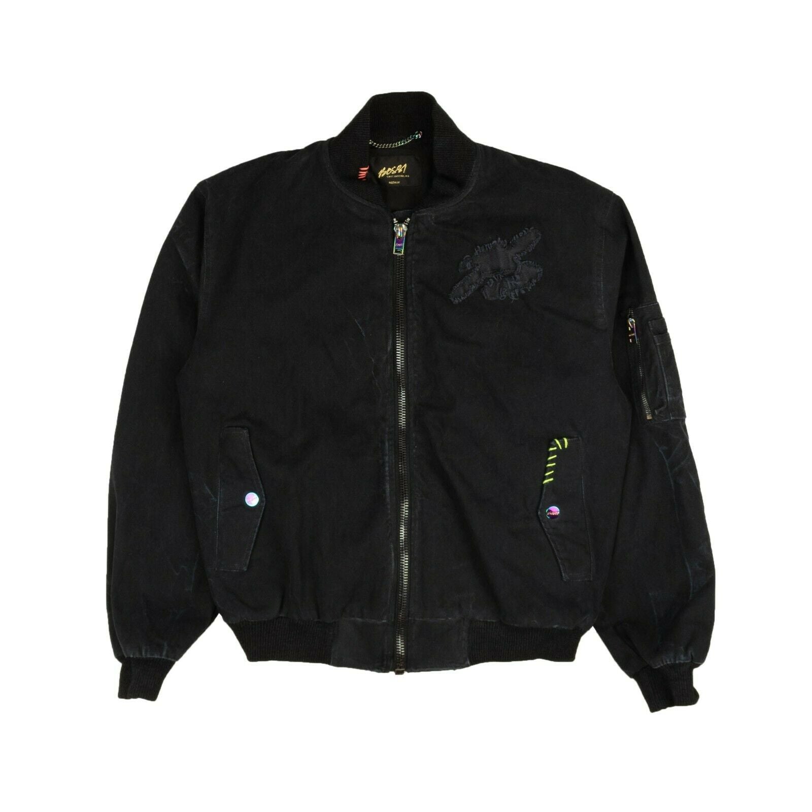 Bossi Canvas-Bomberjacke in Schwarz