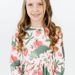 Hear Me Roar Kleid mit schwingendem Rock – Taschen