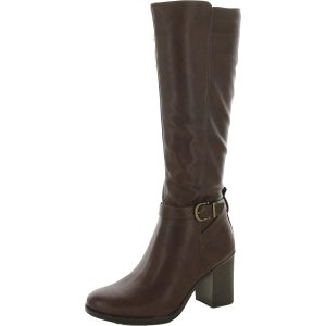 Joslynn kniehohe Stiefel aus Kunstleder