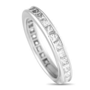 Harry Winston Eternity-Bandring aus Platin mit Diamanten, 1,45 ct – HW03-093024