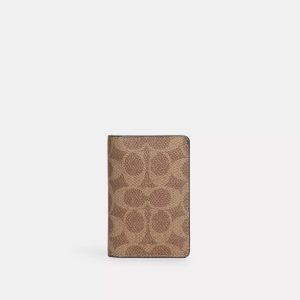 Coach Outlet Id Signature Geldbörse – Canvas
