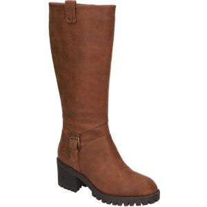 Lorielle halbhohe Stiefel mit Reißverschluss und runder Zehenpartie