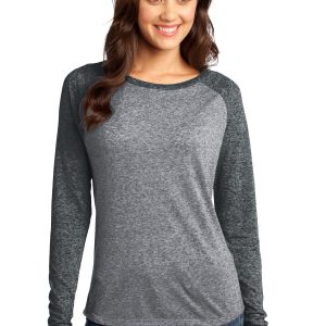 District Microburn DT262 T-Shirt – Langarm, Junior-Passform, Raglanärmel