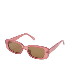 Fossil Sonnenbrille – rechteckige Form, Damen