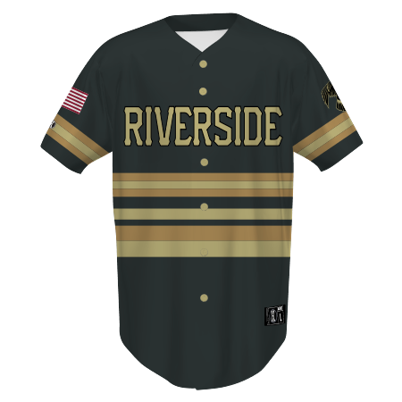 Holloway Custom Baseballtrikot mit durchgehender Knopfleiste und Sublimationsdruck