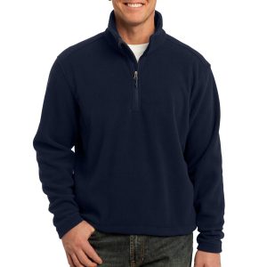Port Authority Value TLF218 Pullover – 1/4-Reißverschluss, Fleece, Langgröße