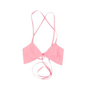 Wurst BH mit überkreuztem Rücken in Rosa